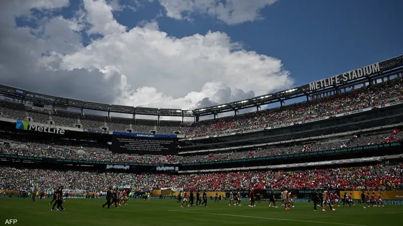 توقف مباراة الأهلي وبالميراس في مونديال الأندية بسبب الطقس