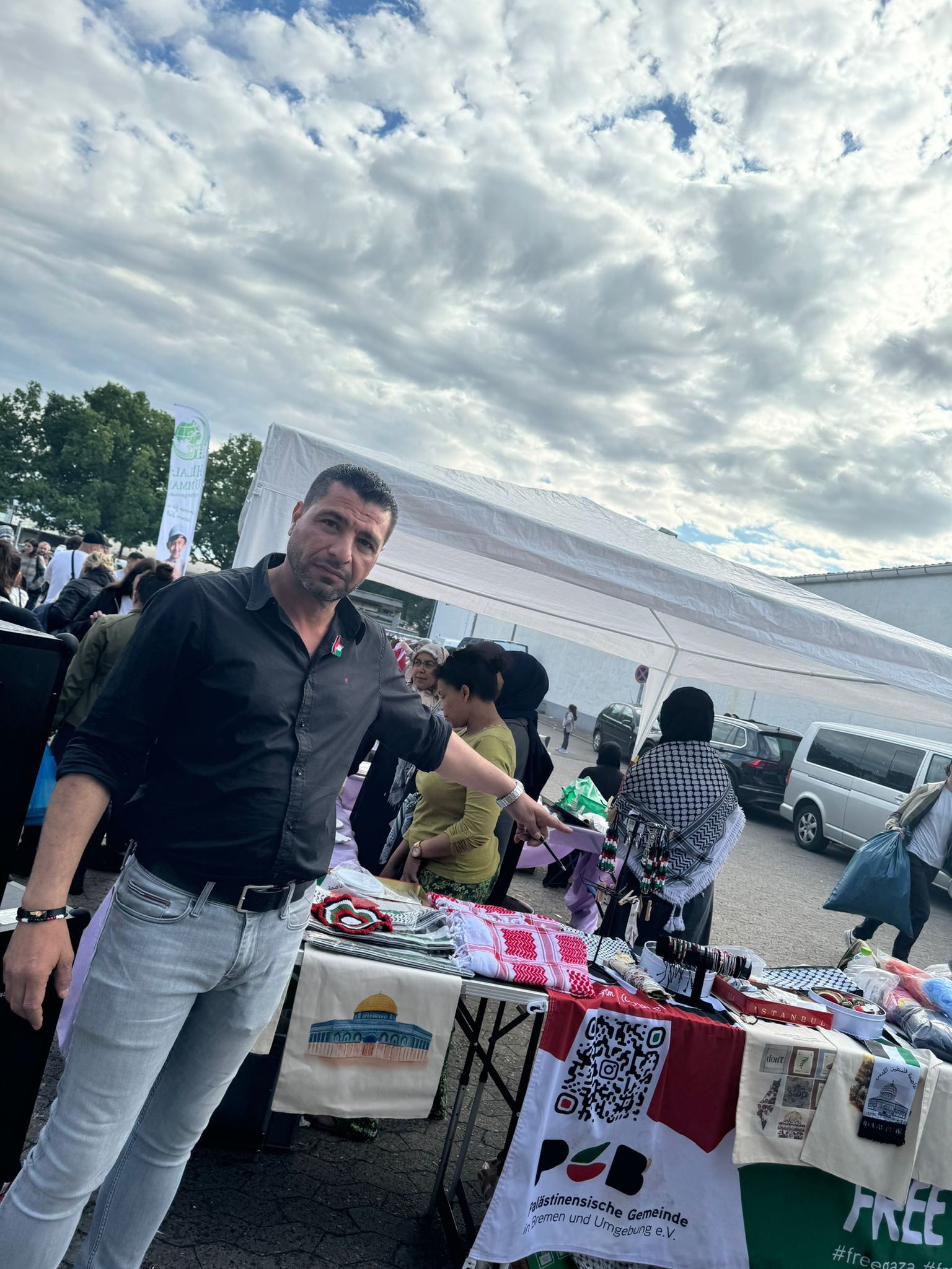 الجالية الفلسطينية في بريمن تنظم معرضًا تضامنياً لدعم غزة