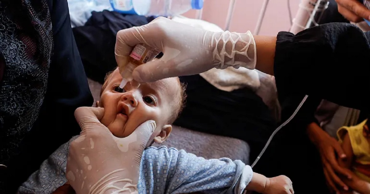 600 ألف طفل في غزة  يتهدّدهم خطر الإصابة بالشلل 