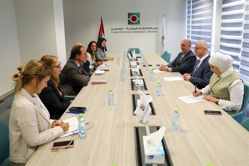 لجنة الانتخابات تستقبل البعثة الاستكشافية الأوروبية للانتخابات التشريعية 2026