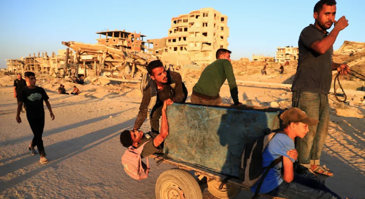 رغم زيادة الشهداء .. أهالي غزة يخاطرون بحياتهم للحصول على الطعام