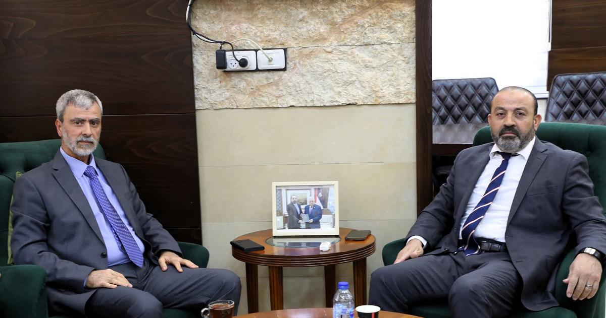 النائب العام يبحث تعزيز التعاون مع مصلحة مياه محافظة القدس 