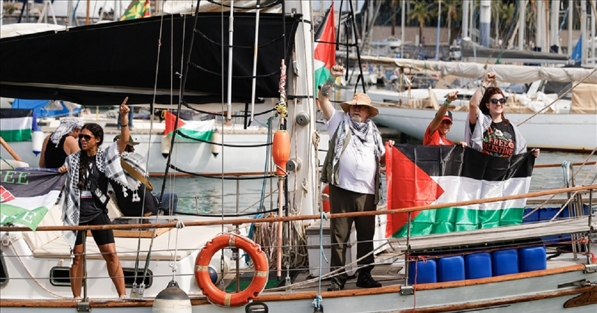 أسطول الصمود المتضامن مع غزة : تعرض قارب ثان لهجوم مُسيرة في المياه التونسية