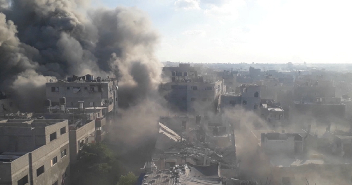 شهيد بنيران الاحتلال في بلدة عبسان الكبيرة شرق خان يونس 