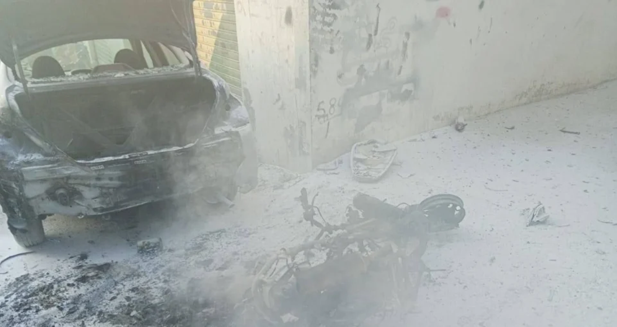 شهيد لبناني في قصف مسيرة إسرائيلية  دراجة نارية جنوب لبنان