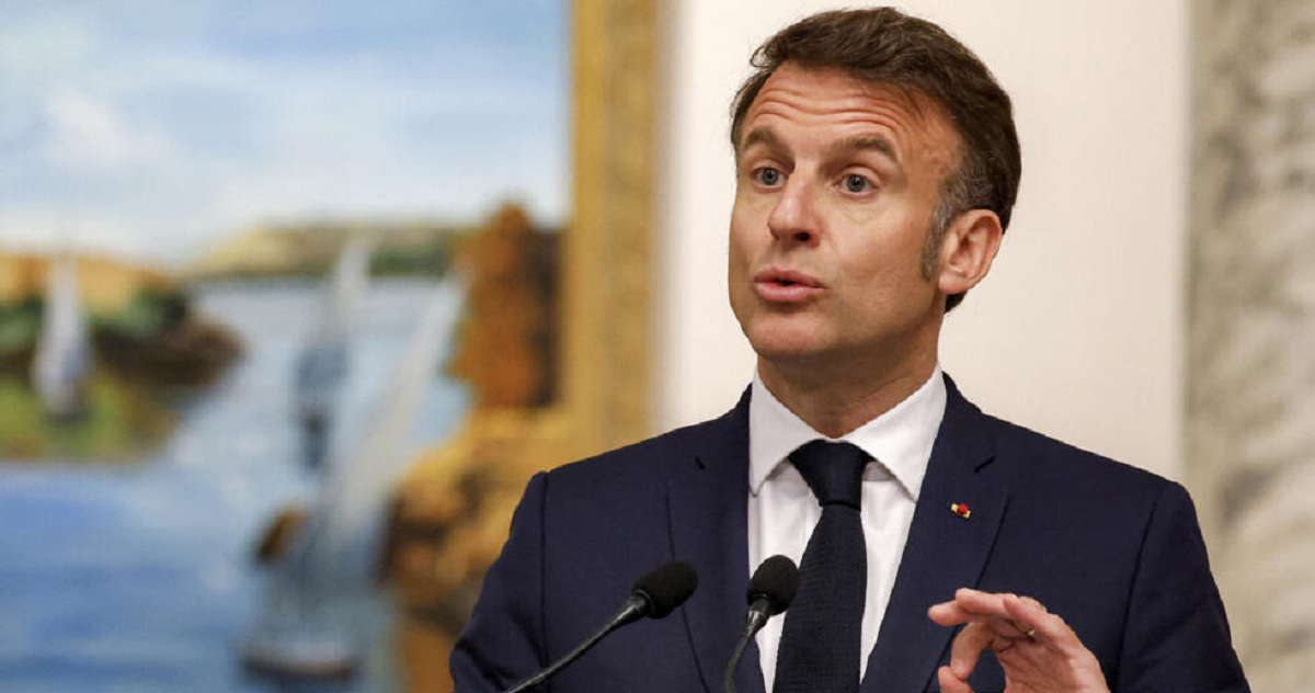 ماكرون: فرنسا تريد حل الدولتين  