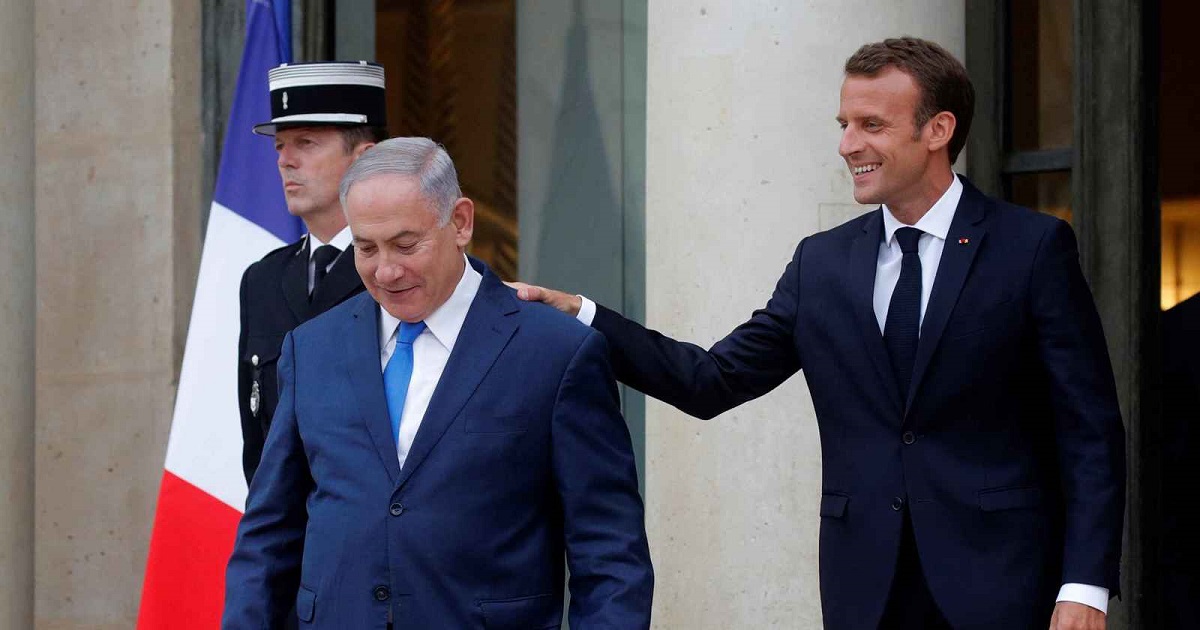 نتنياهو يهاتف ماكرون