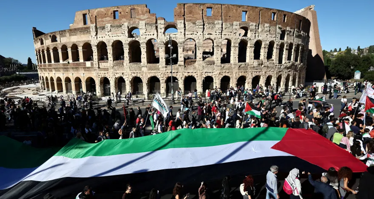 منظمة إيطالية مؤيدة لأسطول الصمود تتهم إسرائيل بمنع إرسال مساعدات لغزة عبر الأردن