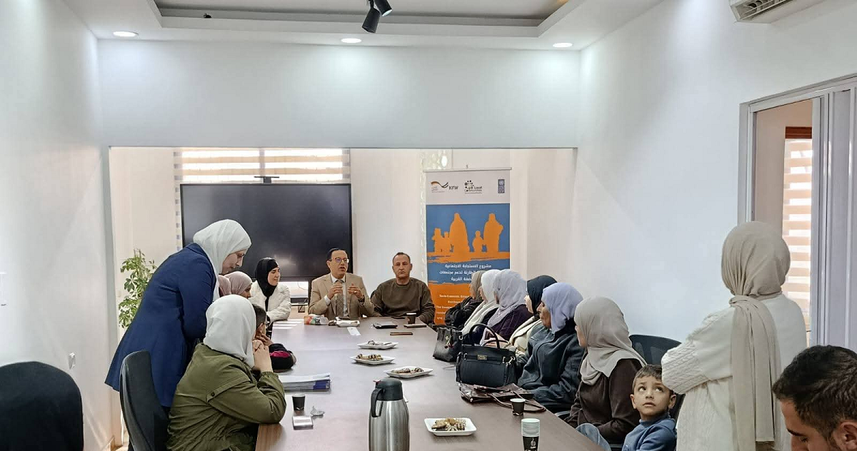 25 مشروعا اقتصاديا صغيرا في جنين لدعم النازحين والمتضررين