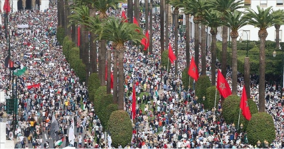 مظاهرات في عواصم عربية تندد بالإبادة في غزة وتستنكر الغارات الأميركية على اليمن