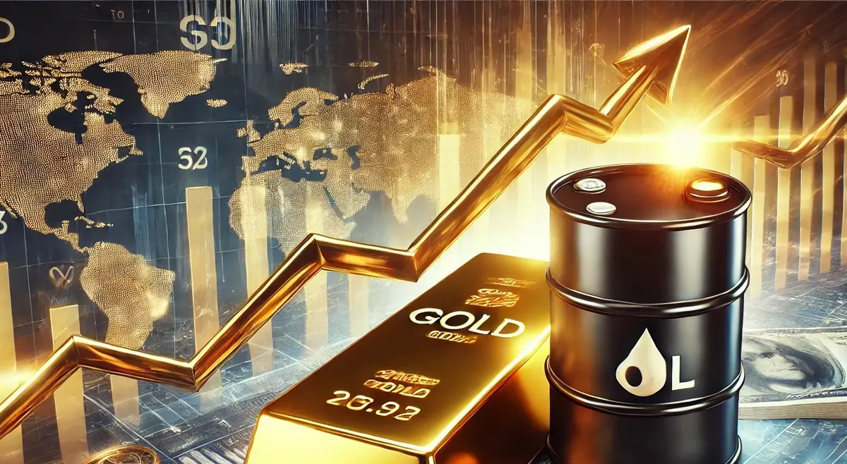 مع الحديث عن تقدم في المفاوضات بين ايران وامريكا ... الذهب يقفز والنفط يهوي وسط آمال باتفاق بين البلدين 