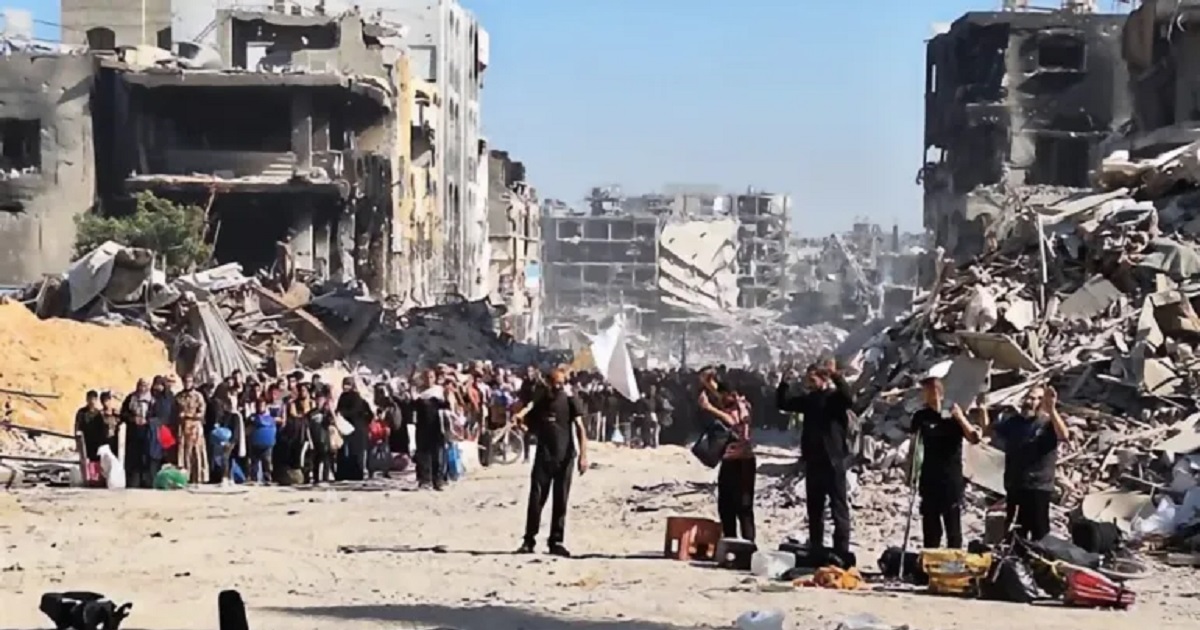 تقرير : إسرائيل أجبرت 632 ألف فلسطيني شمال غزة على النزوح