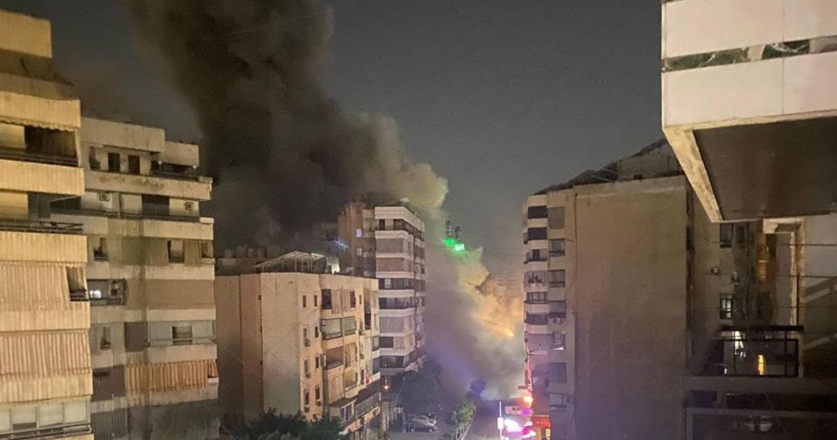 لبنان: الاحتلال يشنّ عدواناً على الضاحية الجنوبية لبيروت