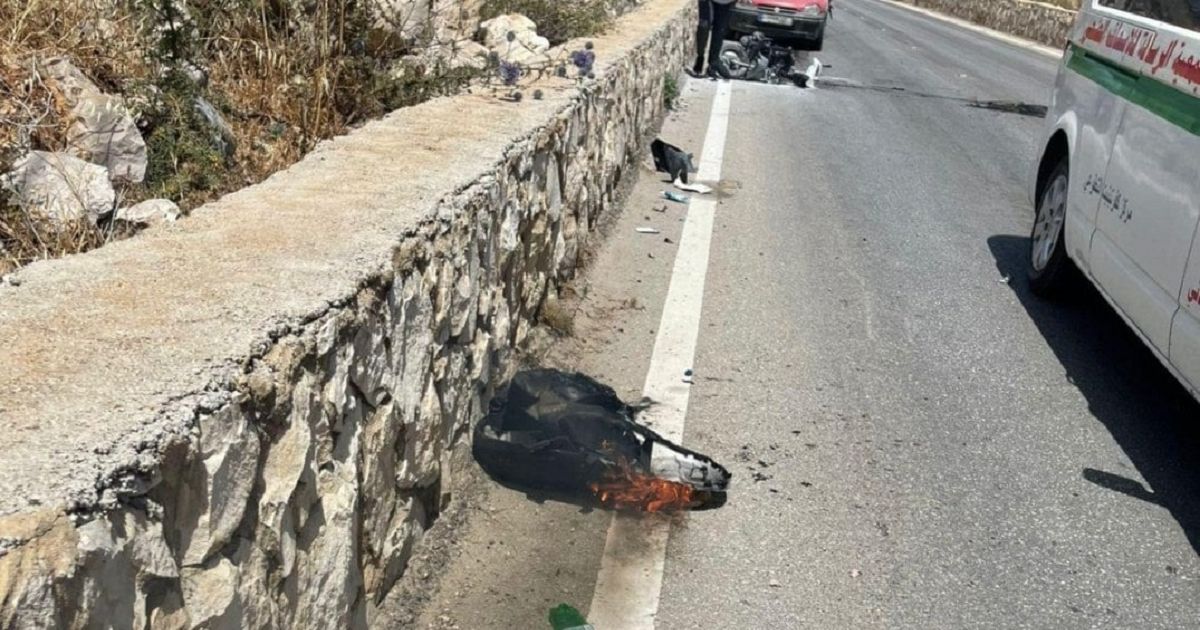 شهيد لبناني  بغارة إسرائيلية على قضاء بنت جبيل 