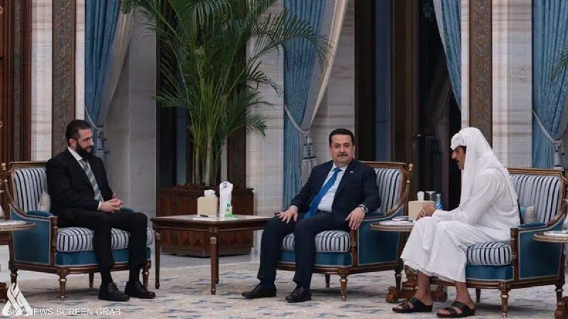 الدوحة  تصف لقاء  الشرع والسوداني بالايجابي 