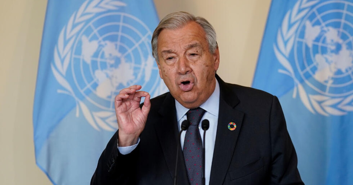 غوتيريش: على العالم ألا يخشى ردود فعل إسرائيل على الاعتراف بالدولة الفلسطينية