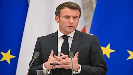 ماكرون: مستوى المعاناة الإنسانية في قطاع غزة بلغ حدا لا يطاق