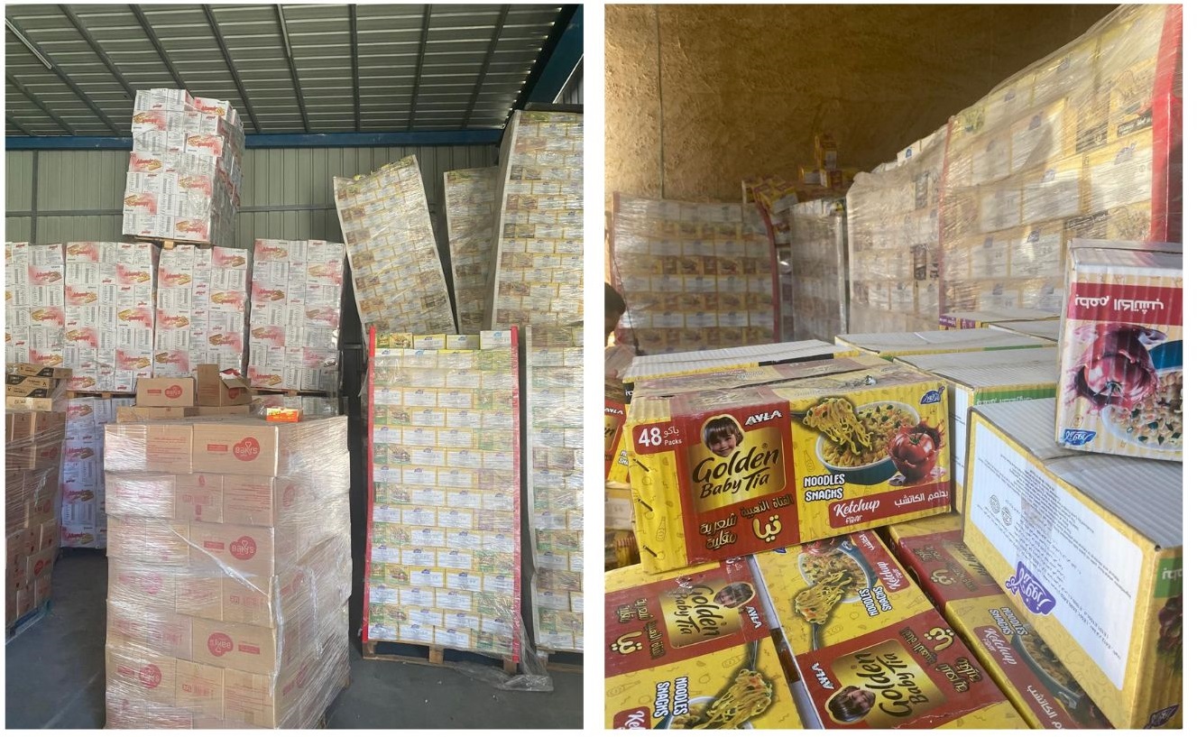 ضبط أكثر من 30 طن مواد غذائية وسكاكر منتهية الصلاحية في محافظة الخليل