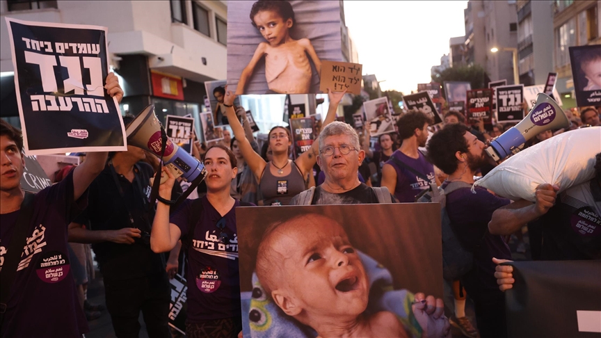 إسرائيليون ينددون بحصار تل أبيب وتجويعها  للفلسطينيين بغزة