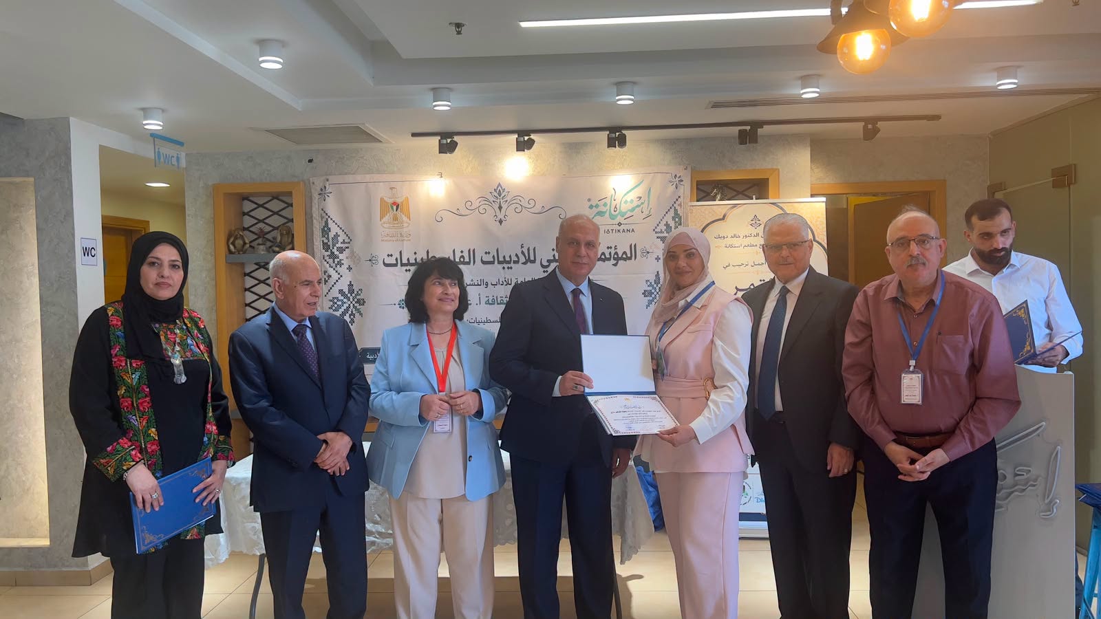 وزير الثقافة يطلق المؤتمر الوطني للأديبات الفلسطينيات