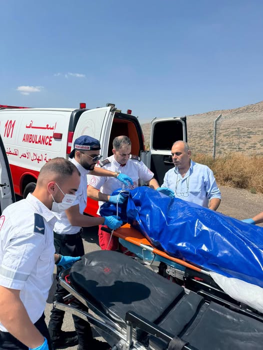 الاحتلال يسلم جثمان الشهيد الفتى جاد الله جهاد  جاد الله من مخيم  الفارعة
