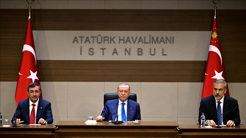 أردوغان: قرارات الاعتراف بفلسطين ستسرع حل الدولتين