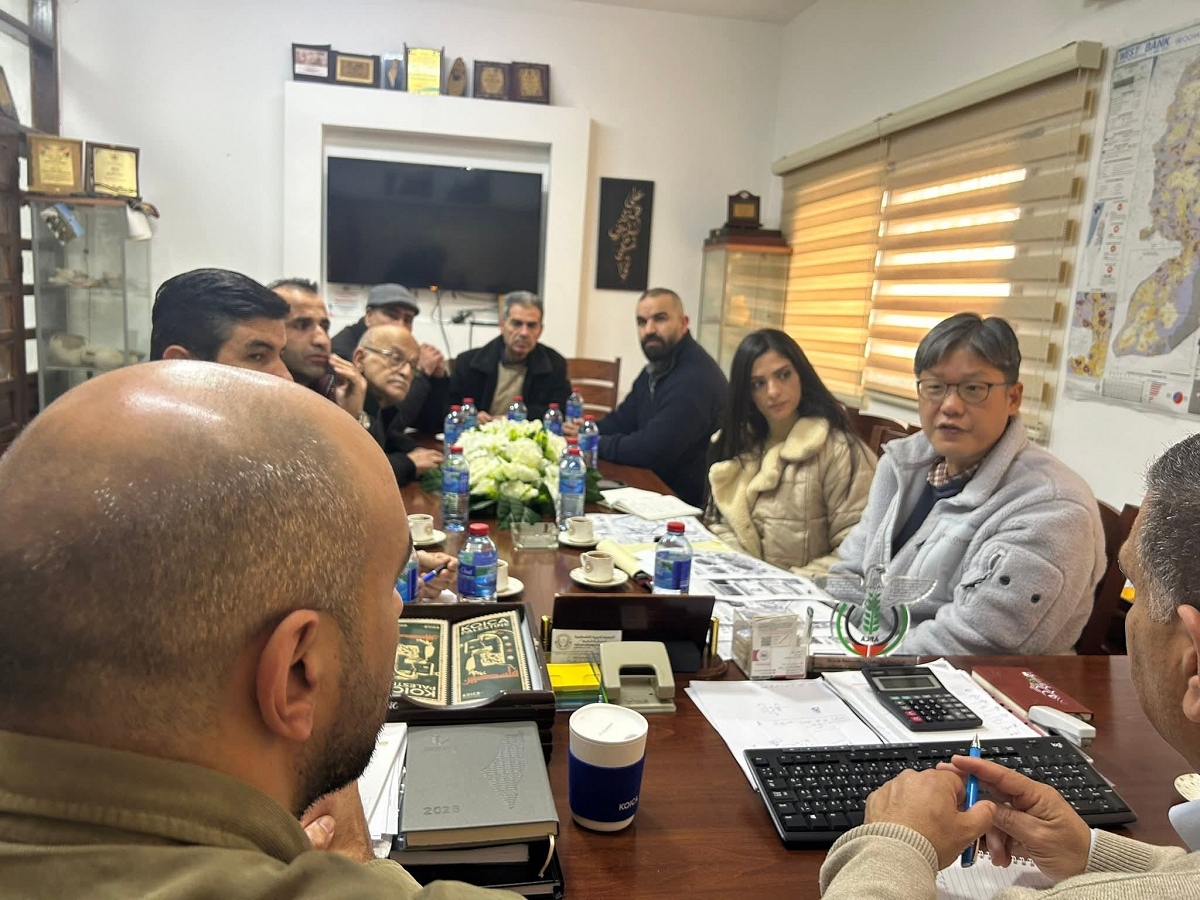 مشاريع تعاونية بين بلدية سبسطية ووفد كوري