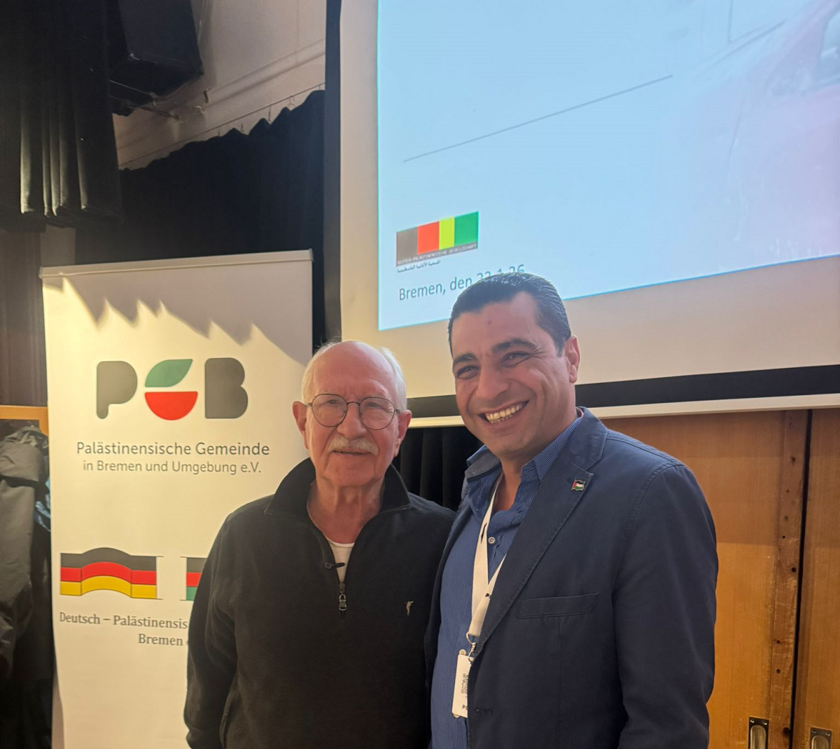 الجالية الفلسطينية في بريمن تنظم معرضا للصور الفوتوغراقية  يوثق معاناة اطفال غزة خلال الحرب 