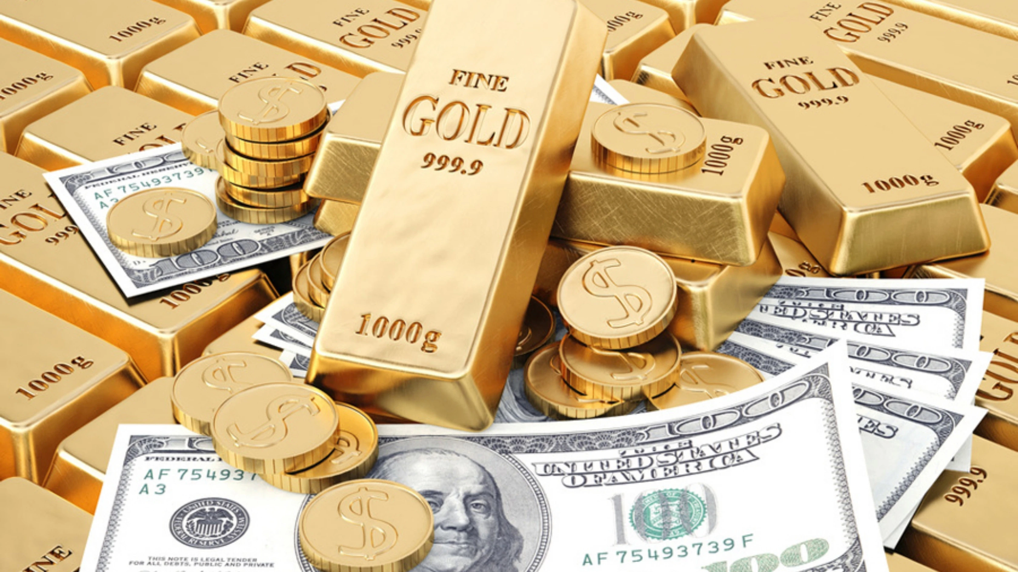 انخفاض أسعار الذهب مع استقرار مؤشر الدولار 