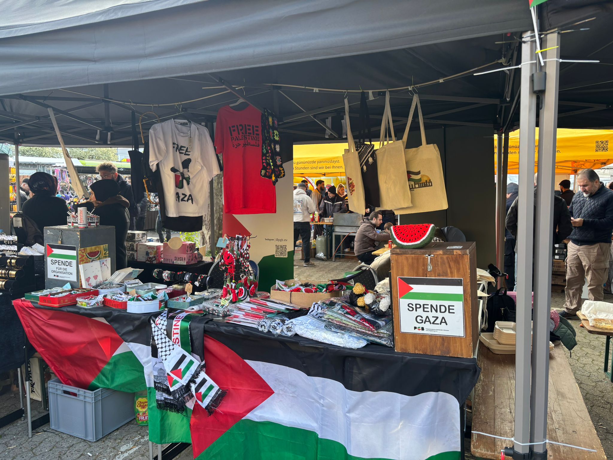 الجالية الفلسطينية في بريمن  تنظم معرضا لاحياء التراث بذكرى النكبة               