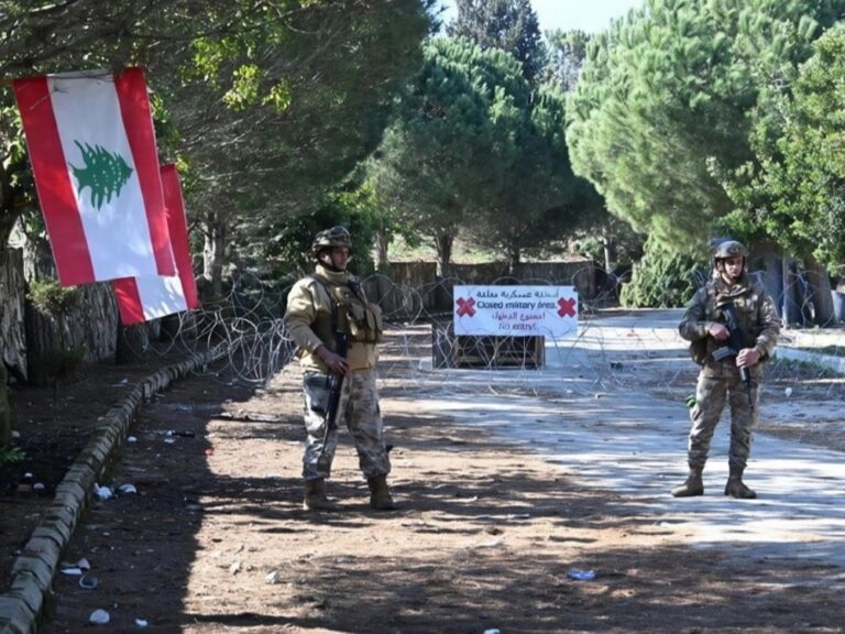 الجيش اللبناني يعلن استشهاد عدد من عسكرييه بغارة إسرائيلية على آليتهم بجنوب لبنان