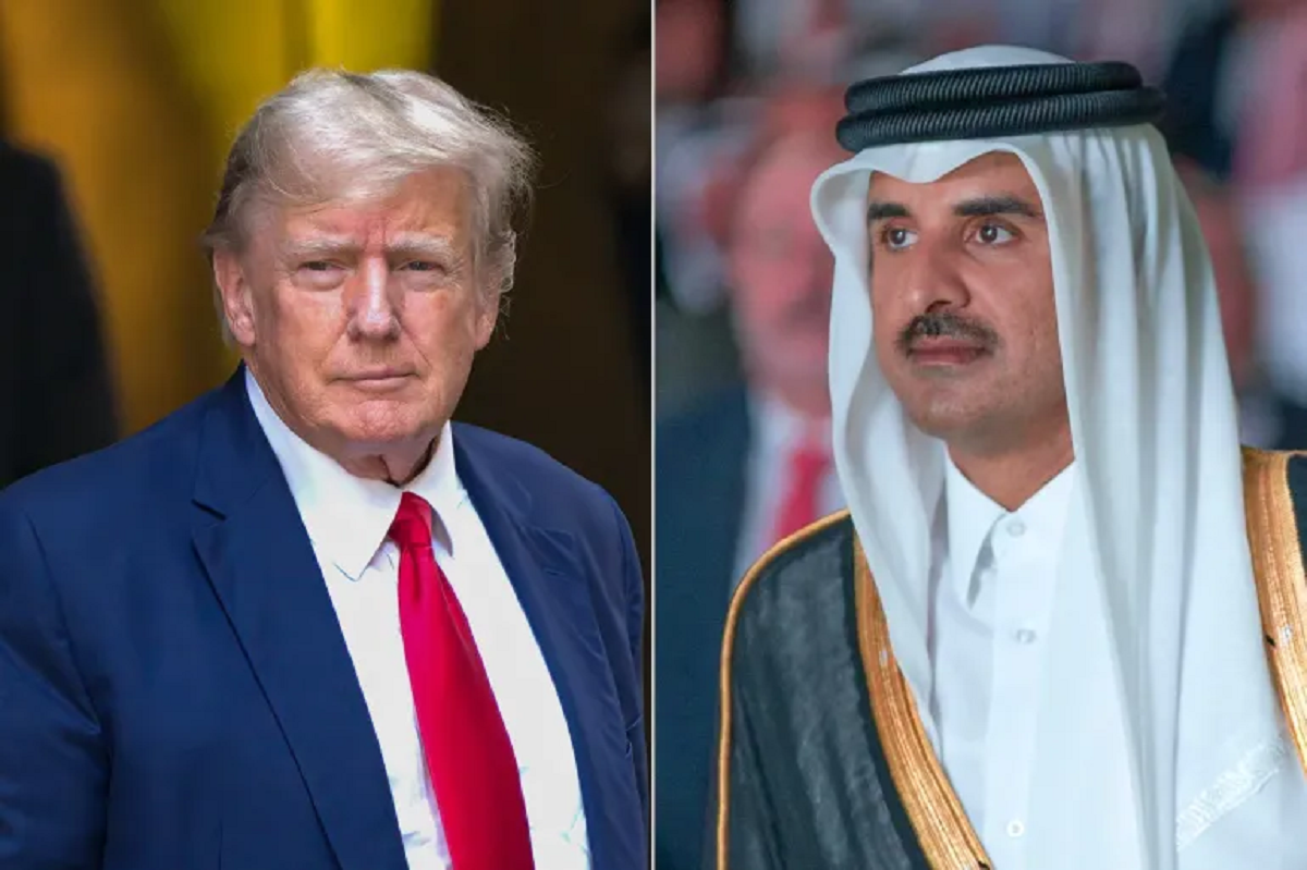 أمير قطر يبحث خلال اتصال هاتفي مع ترامب مساعي تثبيت التهدئة وخفض التصعيد