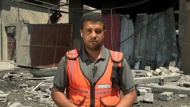 شهادة محمود بصل  حول حرب الابادة الجماعية على غزة