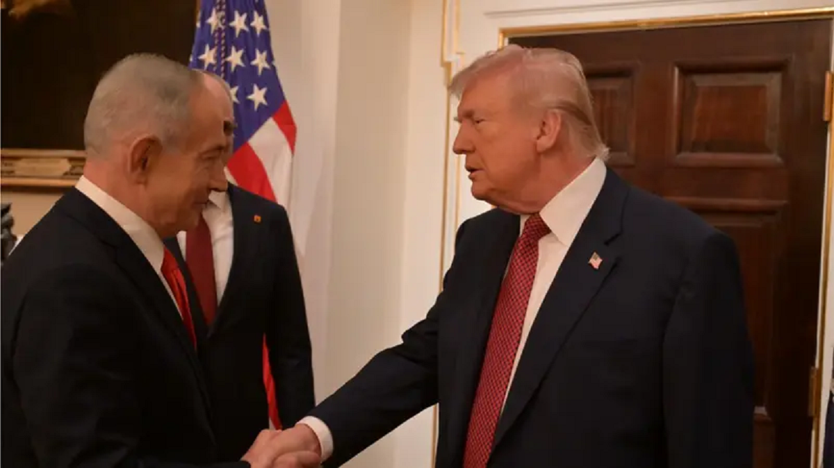 ترامب: لم أتفق مع نتنياهو على شيء لكنني أصر على التفاوض مع ايران