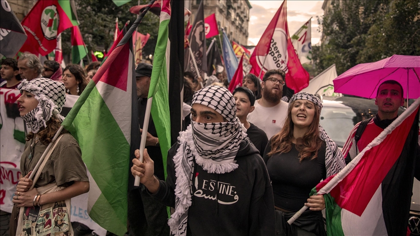 "حماس" تدعو لمسيرات عالمية أسبوعية رفضا  لاستمرار الإبادة الاسرائيلية بغزة