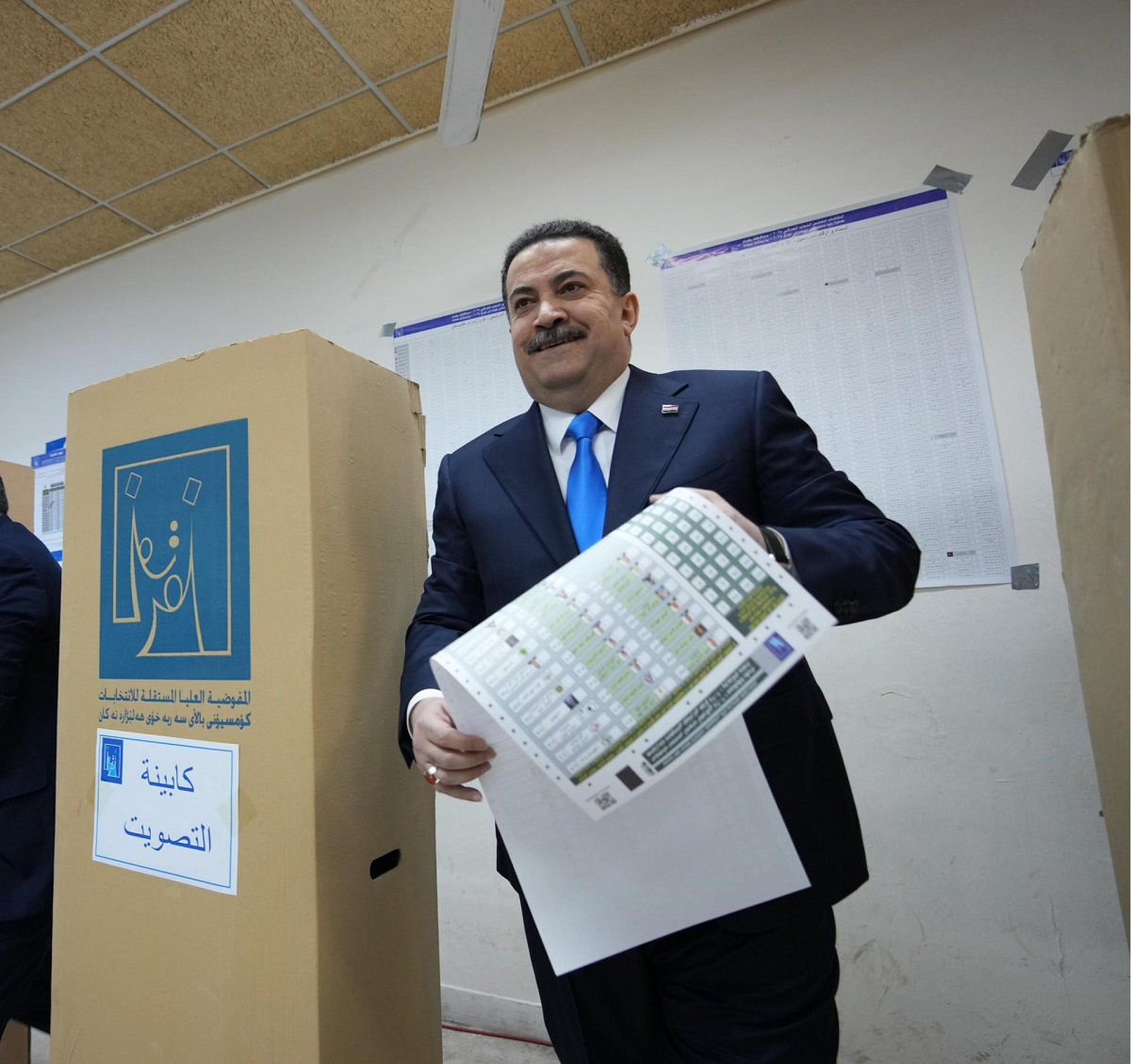  ائتلاف رئيس الوزراء العراقي  يتصدر الانتخابات البرلمانية بـ46 مقعدا