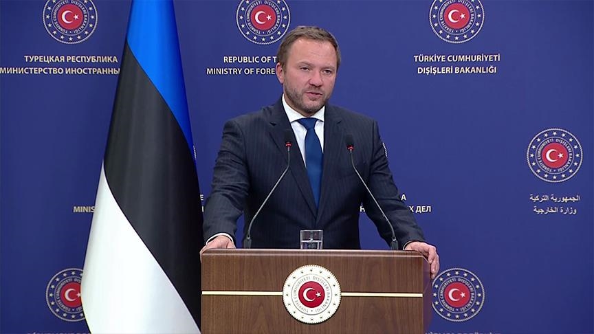 وزير الخارجية الاستوني: الوضع بغزة كارثي ويجب ممارسة ضغط كبير على إسرائيل