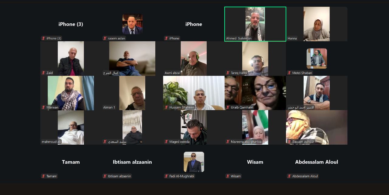 الاتحادات الشعبية لمنظمة التحرير بالسويد تعقد لقاءً مع الأسرى المحررين  وسبل تدويل قضيتهم