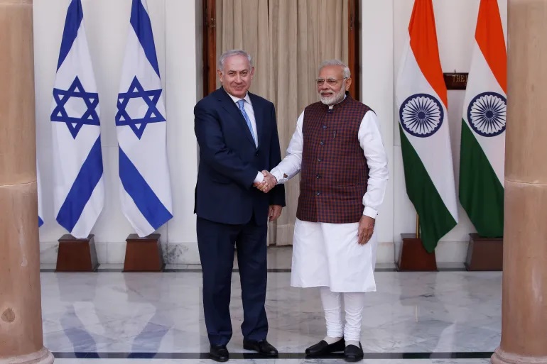 موقع أميركي يكشف تورط شركات هندية  في إبادة إسرائيل للفلسطينيين